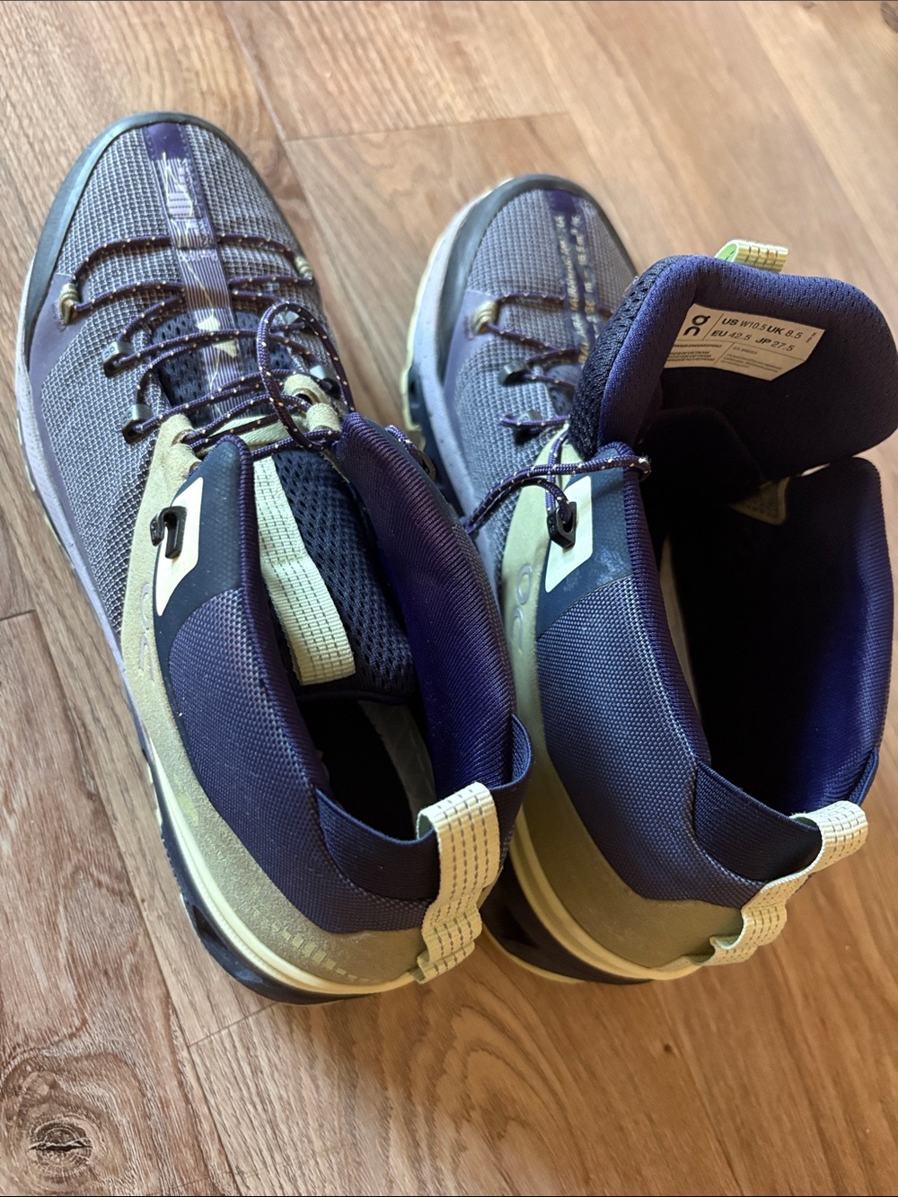On Running Women's Trail Boots in Navy & Olive